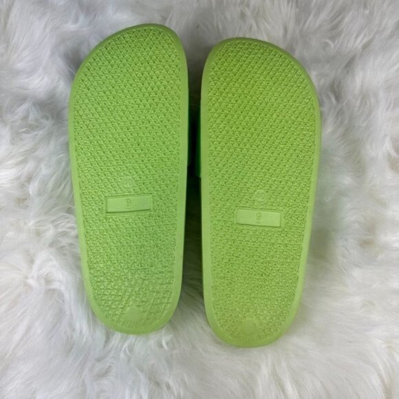 NASA Cosmo Slide Sandals in Green Black - Picture 2 of 3